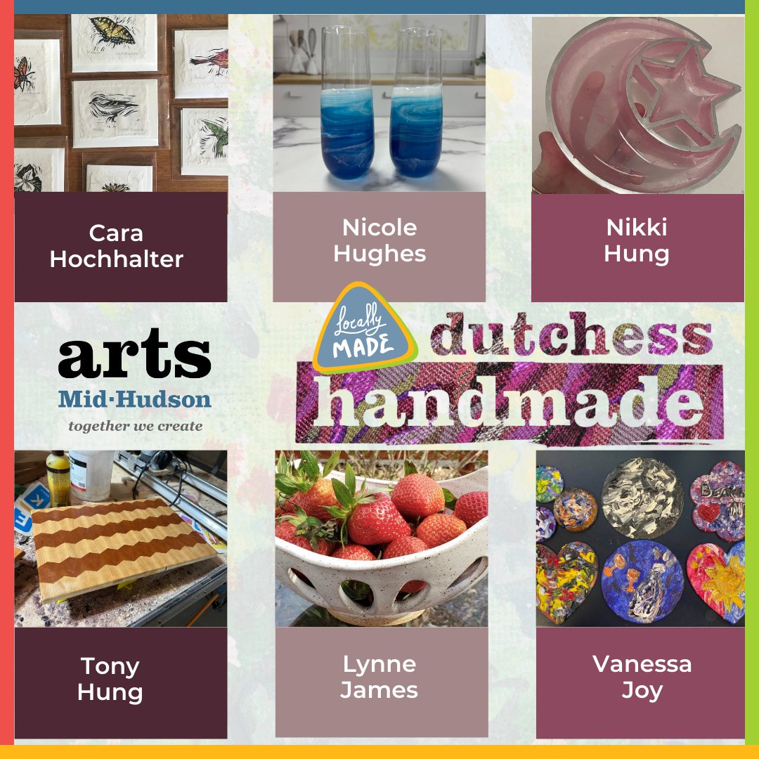 🌟 Happy Saturday, everyone! 🌟What better way to spend your Saturday than by supporting local artists at the Dutchess Handmade Spring Pop-Up Shop? 🛍️✨ 

🕒 Open today from 10am - 2pm at 696 Dutchess Turnpike, Suite F in Poughkeepsie⁠!

#ArtsMidHudson #TogetherWeCreate