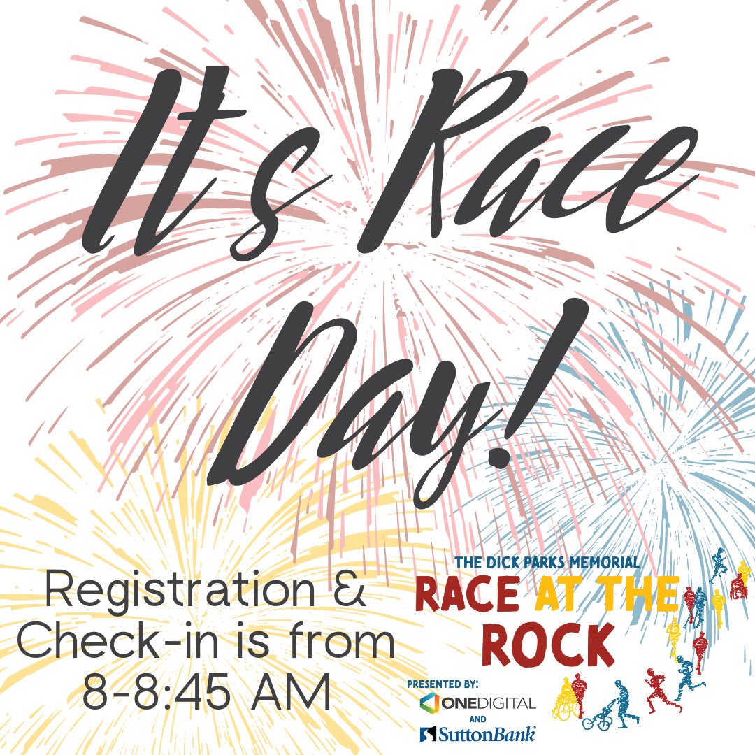 Today is race day and registration is OPEN! Don't forget to be here to check in or register before 8:45 this morning!

The fun kicks off soon and we will see you back at the rock!

#FlatRockHomes #RaceAtTheRock