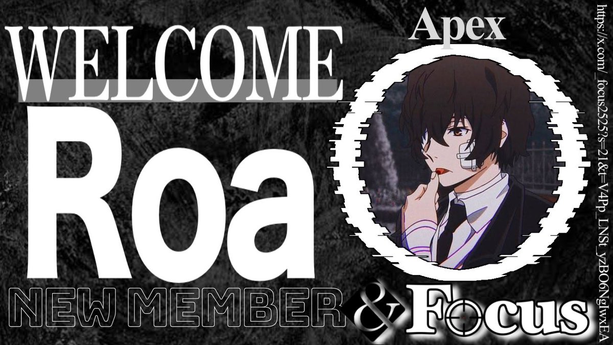_Focus2525's tweet photo. 📢新メンバー加入のお知らせ📢

この度APEX部門に
（ろあ@Roaxy1 ）
が加入して頂く事になりました！

皆様温かい応援、よろしくお願い致します✨
#andFocus https://t.co/syoFxmyxjT