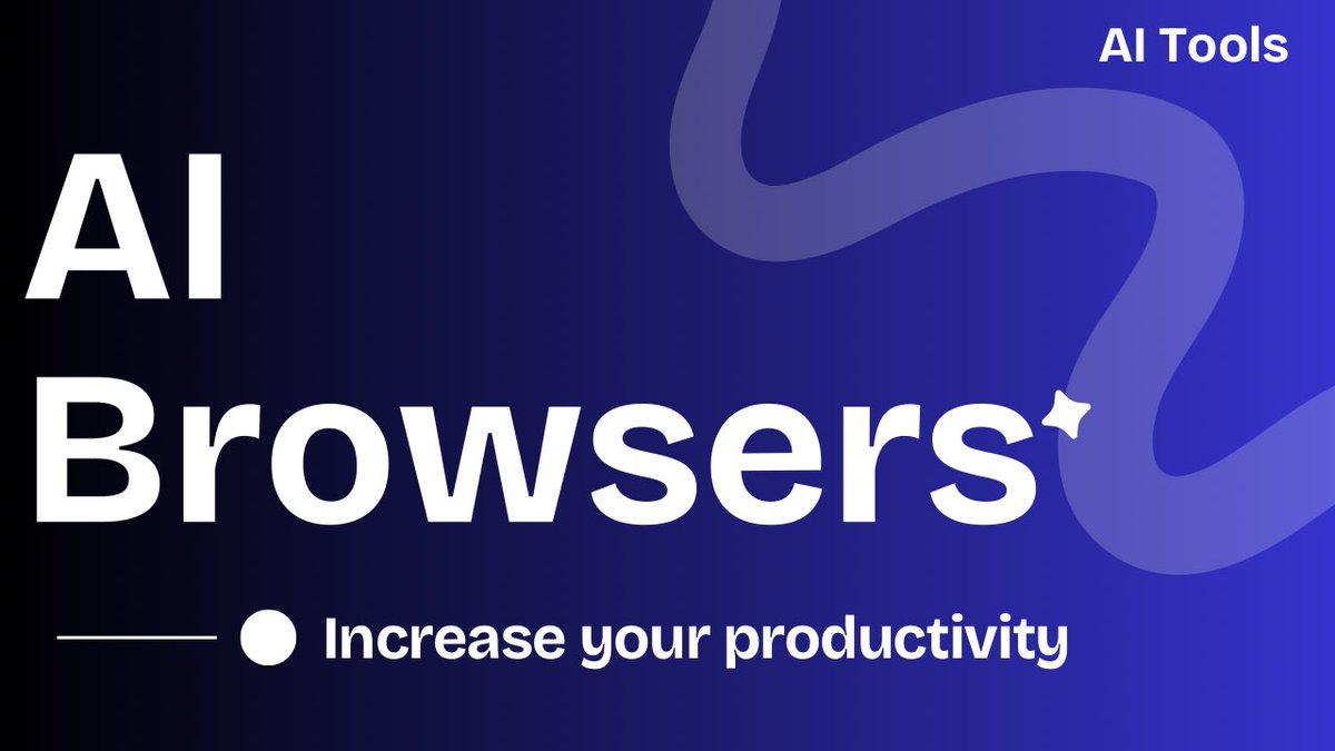 TechPrimers's tweet image. 3 AI Browsers with AI Assistants to increase your productivity 
#AIBrowsers #Brave #MicrosoftEdge

youtu.be/UxSUBPpzjl4?si…