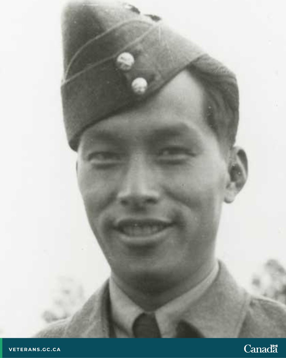 Kam “Doug” Sam—a remarkable aviator. Sam was dedicated to serving his country. He overcame racial discrimination in 1942, when he enlisted in the Royal Canadian Air Force during the Second World War. veterans.gc.ca/en/remembrance… 📸 : @CanWarMuseum #AHM2024 #CanadaRemembers