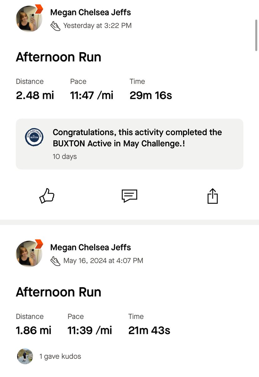 What a difference 4 weeks can make! Consistency is key (with a helping hand from T Swift to keep me going!)🏃‍♀️I might not be at my fastest but I’m feeling so much better than I was at the start. Get out there and just do it!! 💪🏻