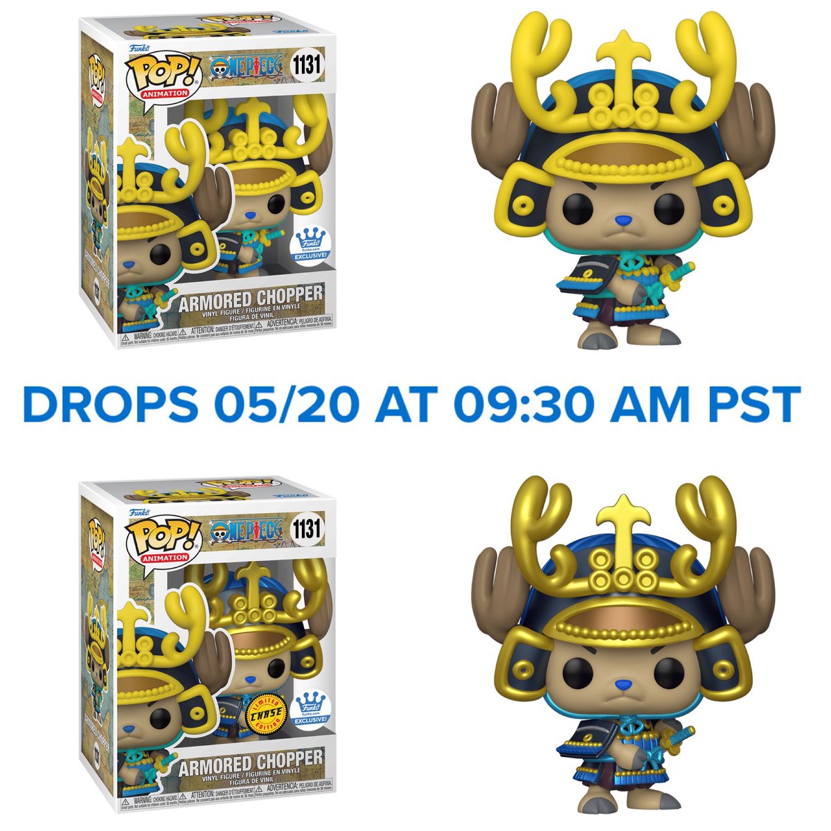 Funko exclusive Armored Chopper is restocking on Monday at 9:30AM PT!
#Ad #OnePiece
.
distracker.info/3QKFP9B
.
#Funko #FunkoPop #FunkoPopVinyl #Pop #PopVinyl #Collectibles #Collectible #FunkoCollector #FunkoPops #Collector #Toy #Toys #DisTrackers