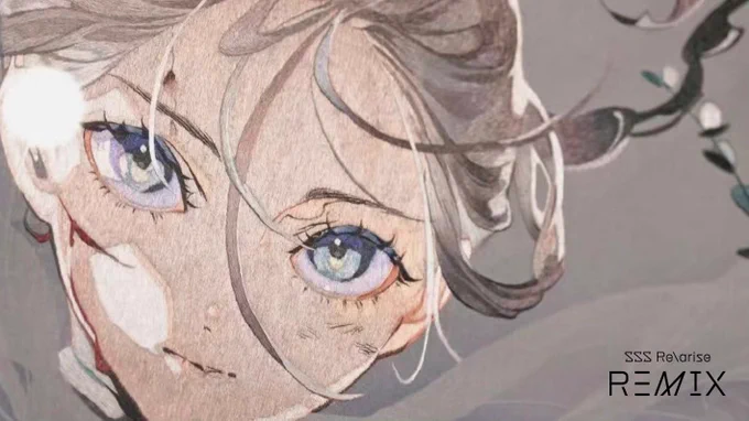 細やかな色・模様や、作中の薄く透き通った質感を表現するため、様々な方法を検証くださいました。 最終的には「虚実針」という針法(刺繍糸を布地の表面に浮かせたり、沈めたりすることで、模様や立体感を表現する)を用いて、本作品を完成させました。 #SSSRearise