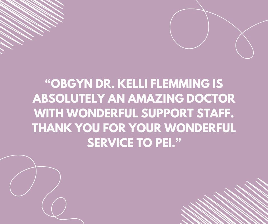 We are lucky on #PEI to have 10+ physicians specializing in obstetrics and gynecology. At the clinic in Charlottetown, physicians provide 24-hour on-call service, seven days a week for obstetrical care, urgent gynecology issues, inpatient rounds, and to perform surgery. #ThankYou