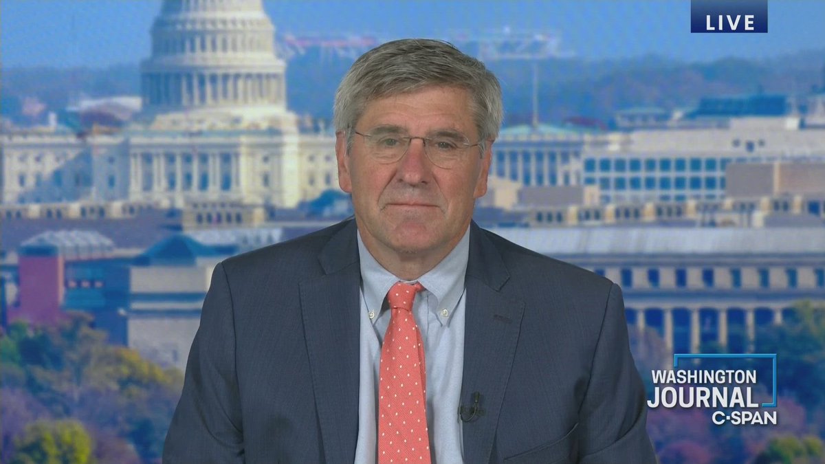 Joining us now is Trump Campaign Senior Economic Adviser Stephen Moore (@StephenMoore) to discuss President Biden's economic record and the role the economy is playing in Campaign 2024. LIVE: tinyurl.com/acrvuthd