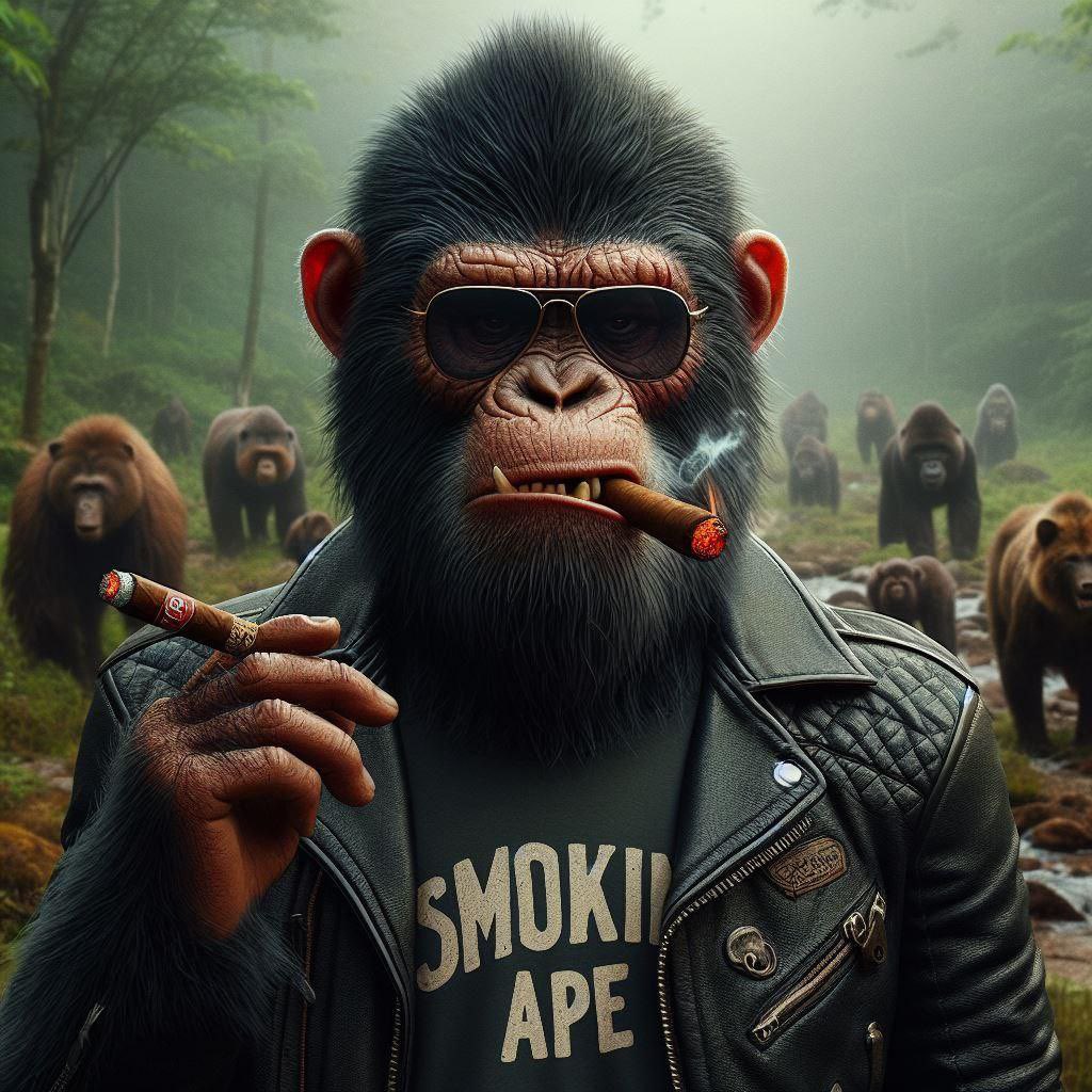 Smokinape_sol's tweet photo. Smokim Ape is real gangsta🔥🔥💸💸
#smokinape https://t.co/atlJJfLpGW