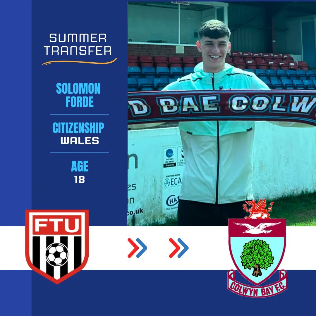 Solomon Forde signs for the Seagulls!
#colwynbayfc #seagulls #colwynbay #fyp #football #colwynbayfanzone