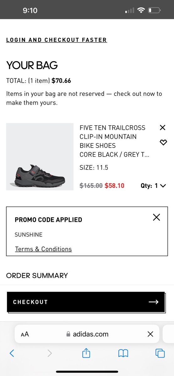 Adidas has 30% off regular priced items, extra 30% off sale items today #Ad Here’s an affiliate link to lead you to the men’s shoes adidas.njih.net/JzM4dN Here’s an affiliate link to lead you to the hiking shoes adidas.njih.net/q4axJL Women’s shoe - adidas.njih.net/ZQMB3W