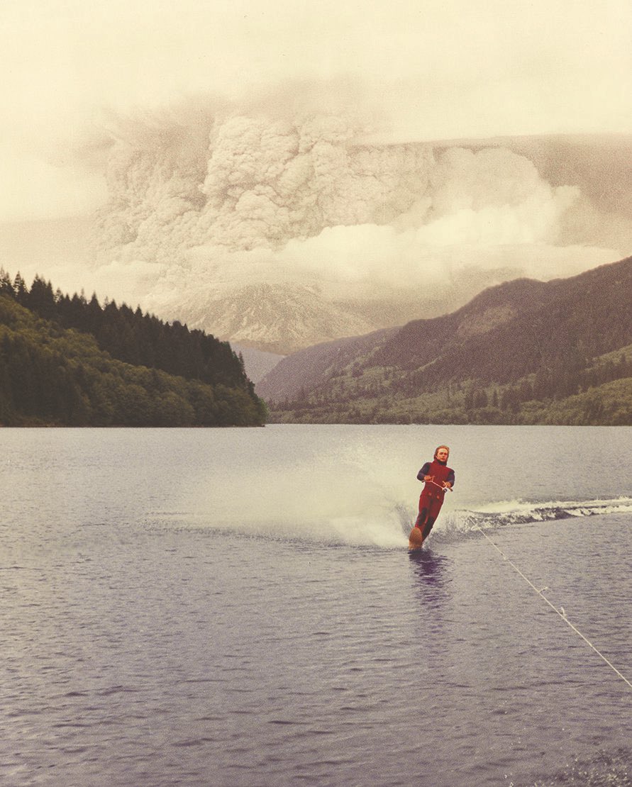 Mount St. Helens erupted 44 years ago today. Here are some iconic press photos from that day and the days after. There are some amazing images here.