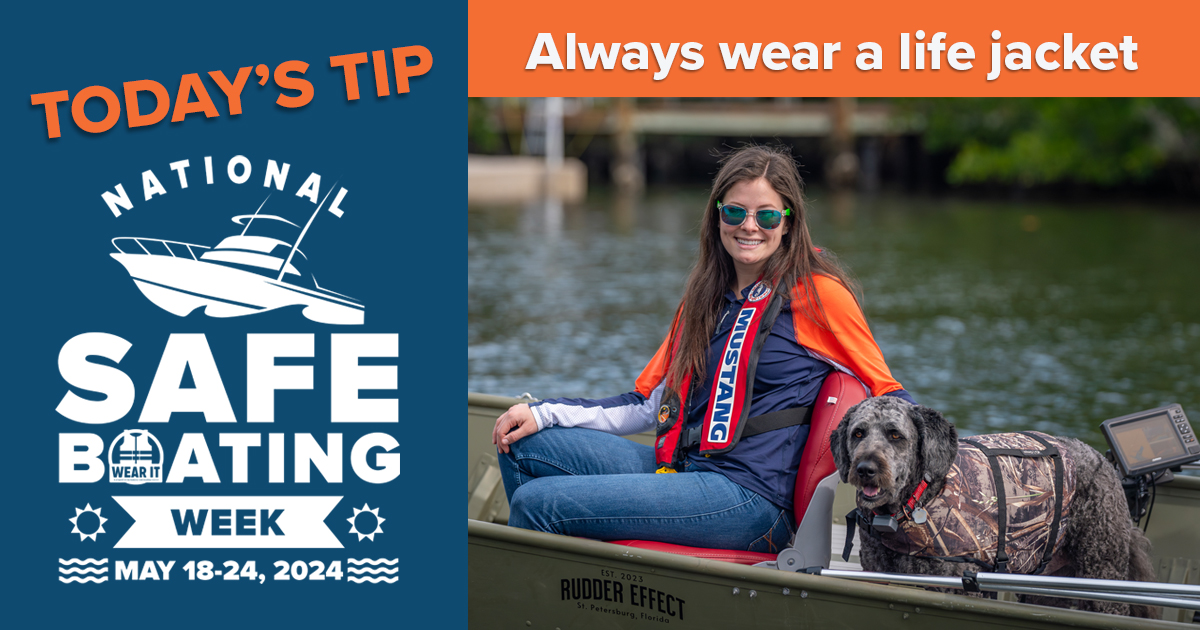 #DYK that drowning is the leading cause of death in the majority of boating accidents? This #NationalSafeBoatingWeek, #MDFR reminds you to prioritize safety by ensuring that all passengers on board wear a U.S. Coast Guard-approved life jacket. 

#BoatingSafety