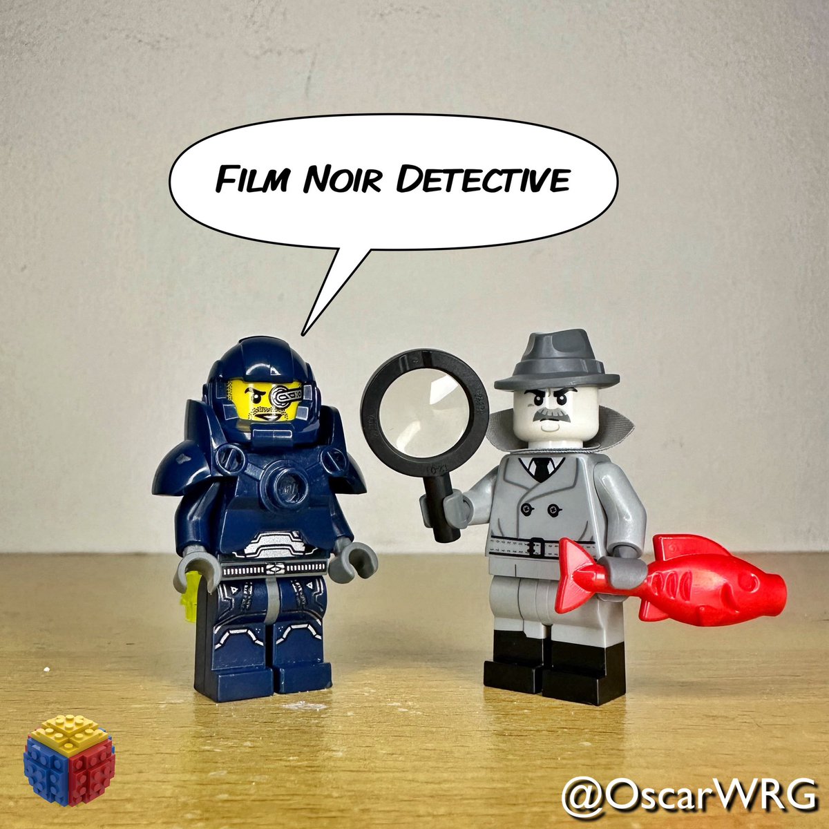 #LEGO_Galaxy_Patrol #LEGO #CMF #FilmNoir #Detective #FilmNoirDetective #redherring #misleadingclue @LEGO_Group @DoSAinterntl