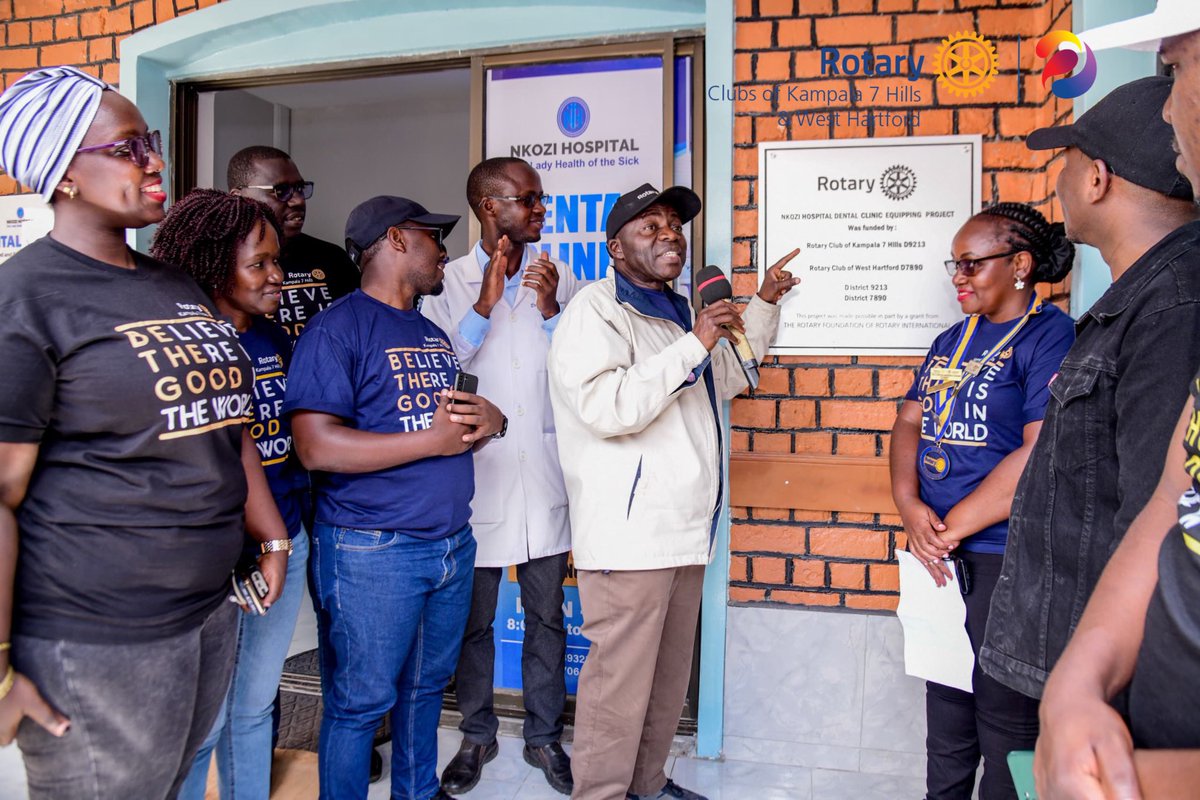 It's official! PDG Stephen Mwanjje has formally launched the Dental Ward at Nkozi Hospital, marking a significant milestone in our mission to bring quality healthcare to the community. He has now handed over the facility to the Hospital Administration and the community.