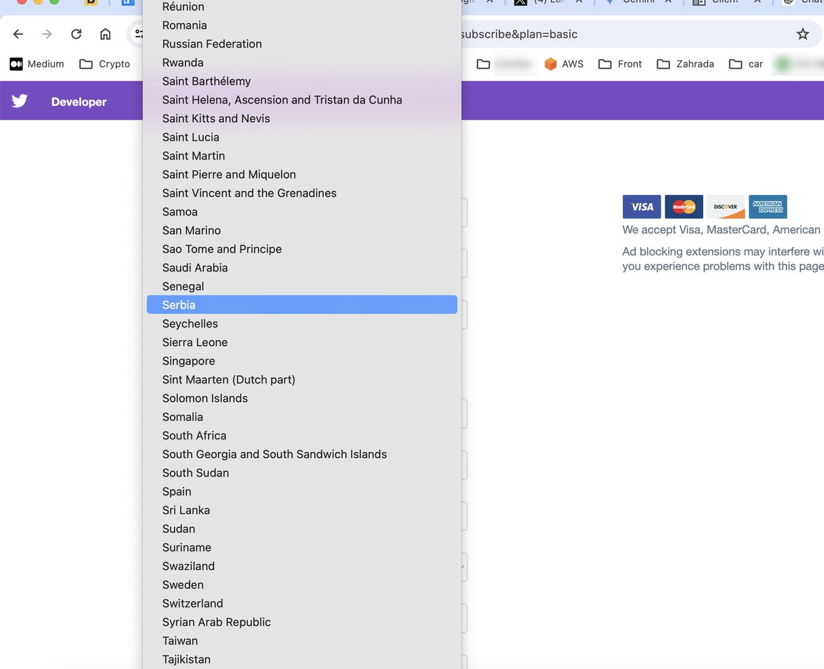 shrkz1's tweet image. Hey @elonmusk, just tried to buy a Twitter Basic Developer subscription, but apparently, Slovakia doesn&apos;t exist in your world! 🇸🇰 Can we get a rocket delivery for some recognition here? 😂 #SlovakiaExists #TwitterDev #ElonMusk