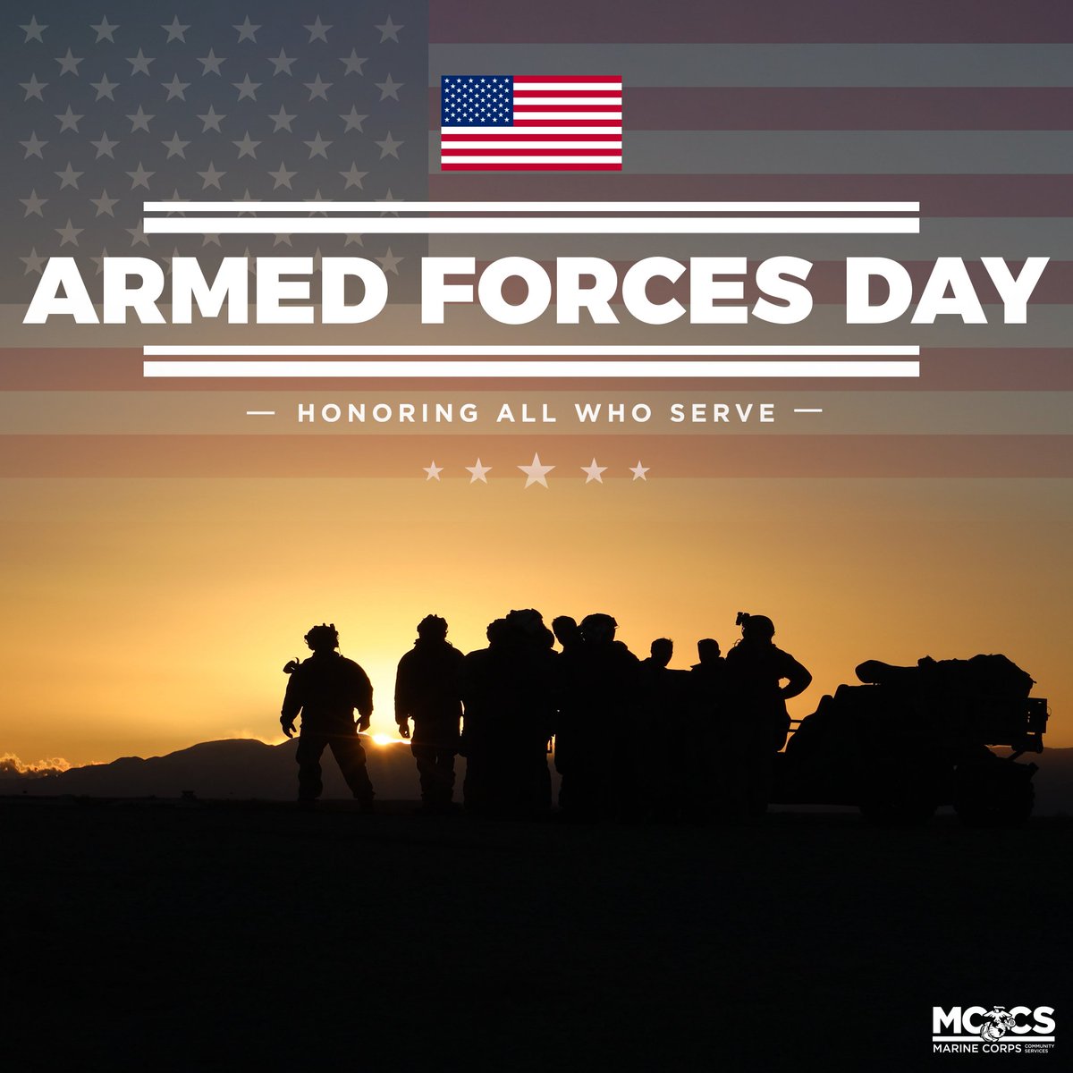 Saluting our nation's defenders this Armed Forces Day! Today and every day, the Marine for Life Network honors the brave men and women who serve and protect our nation. 

#gratitude #armedforcesday #warriorsconnected #m4lnetwork