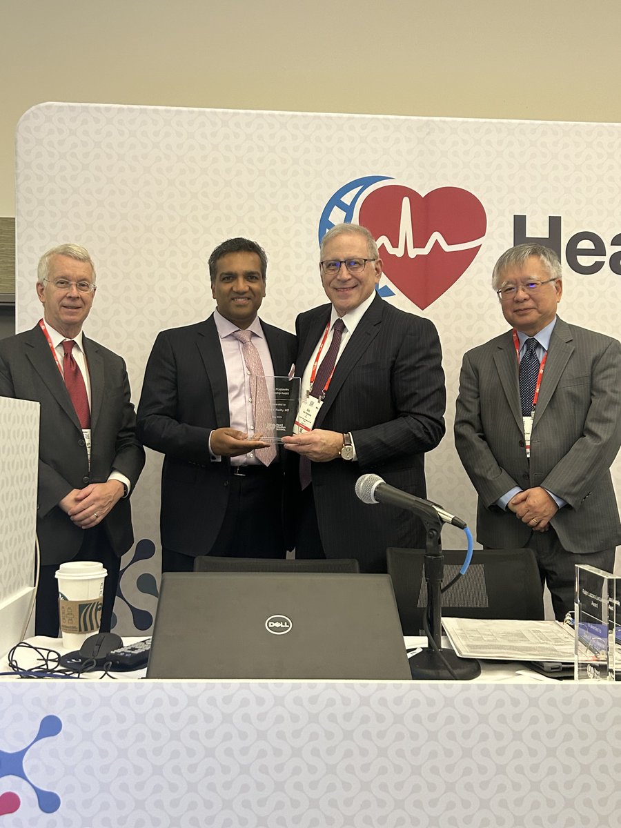 Heart Rhythm Society (@hrsonline) on Twitter photo #Congrats <a href="/VivekReddyMD/">Vivek Y. Reddy</a>, recipient of the Eric Prystowsky Lectureship Award! This award honors an individual who has made a significant and unique contribution to the field of clinical electrophysiology as a clinical scientist.
#EPeeps <a href="/EPrystowskyonEP/">Eric Prystowsky</a> <a href="/DrPengShengChen/">Peng-Sheng Chen, MD</a> #Congrats <a href="/VivekReddyMD/">Vivek Y. Reddy</a>, recipient of the Eric Prystowsky Lectureship Award! This award honors an individual who has made a significant and unique contribution to the field of clinical electrophysiology as a clinical scientist.
#EPeeps <a href="/EPrystowskyonEP/">Eric Prystowsky</a> <a href="/DrPengShengChen/">Peng-Sheng Chen, MD</a>