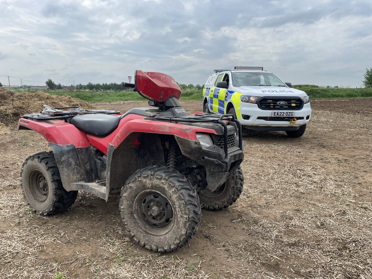 Humberbeat_RTF's tweet photo. #RuralTaskForce officers have seized a quad bike in the #Pollington area. The quad bike was being driven without insurance โ and without being road registered โ #seized
Make sure you are road legal when travelling on a public road. https://t.co/4GCU5NNwDo