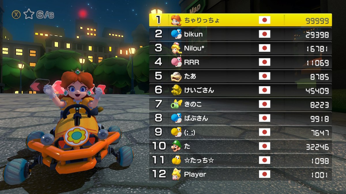 ちゃりっちょ@MK8DX1356人目のMAXVR (@chalyim25) / Posts / X