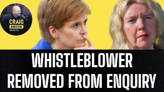 Lesley Roberts. NEW INFO as ex nurse with damaging evidence against SNP leaders removed from inquiry

Link to video below.
