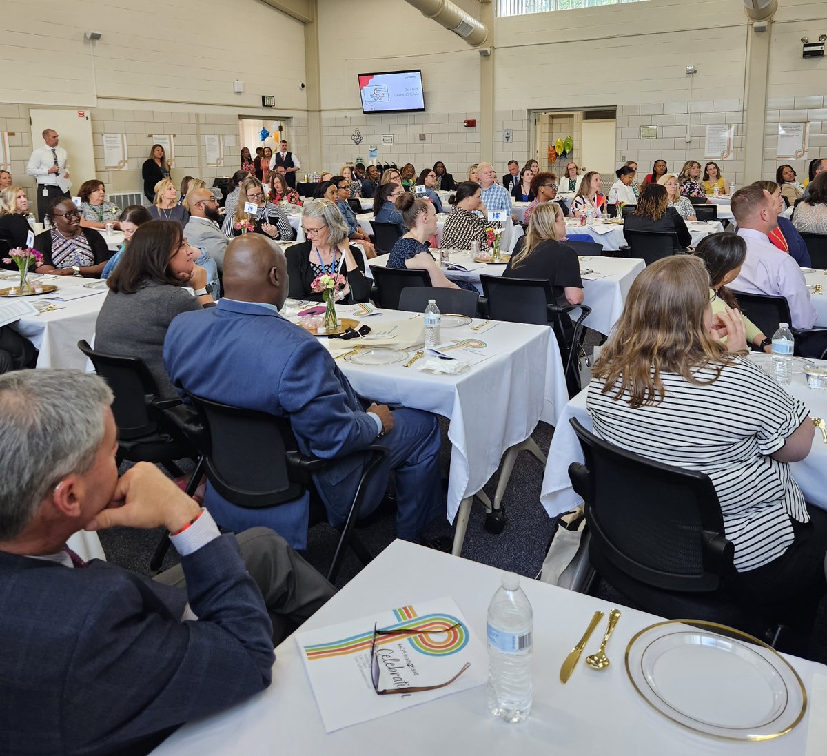 AACountySchools's tweet photo. We took time this week to celebrate and honor those who completed our second Ready2Lead program. Nearly 40 educators took part in program to learn new skills and enhance their leadership opportunities. Congratulations! #AACPSFamily #BelongGrowSucceed #Ready2Lead #AACPSAwesome https://t.co/53ZlljiIGl
