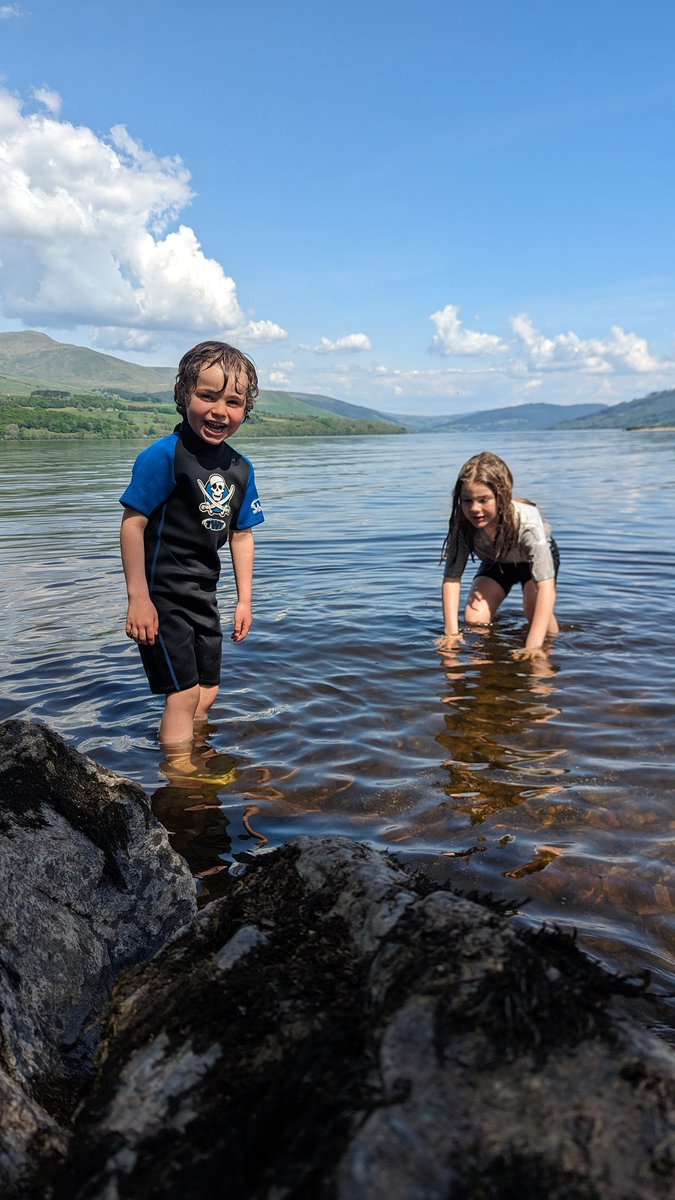 How is your day going across #Scotland? Saw the sun rise over the hills this morning and we've spent a few hours in and on the water #LoveScotland @VisitScotland