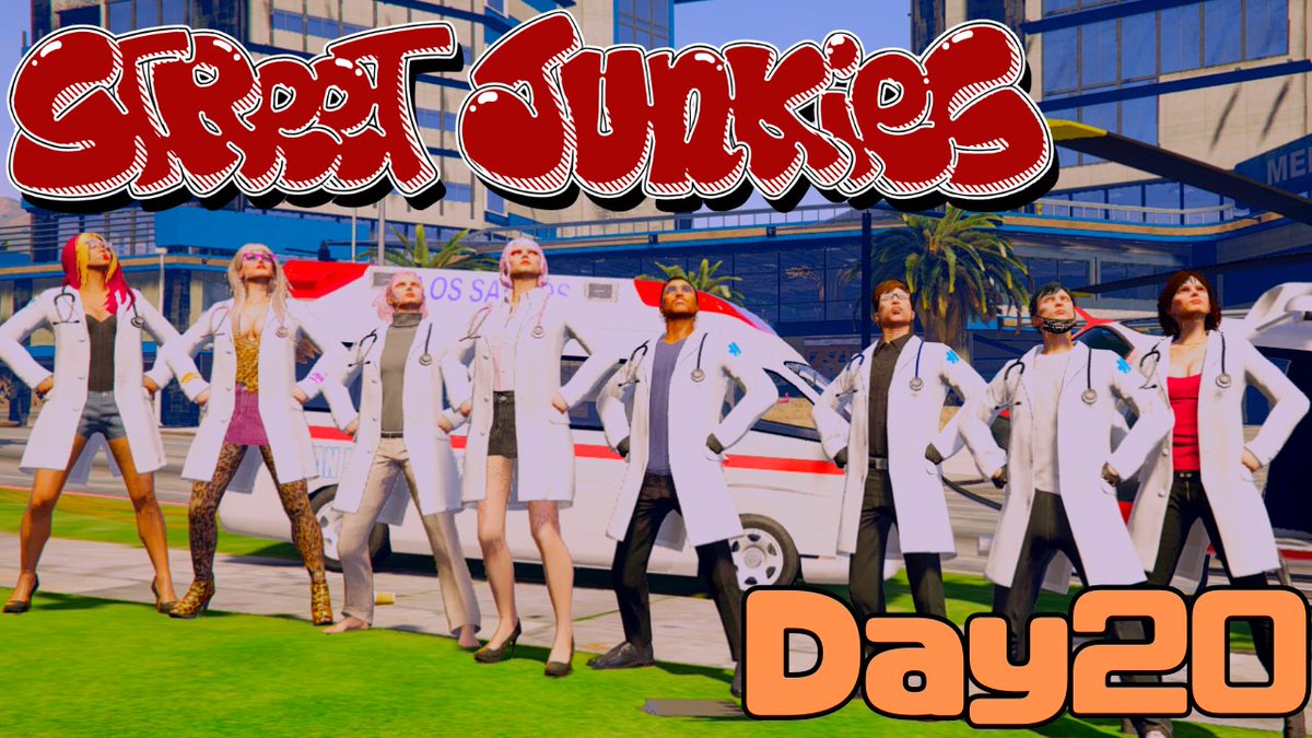 【スト鯖GTA】20日目、街コンに参加することになった！／#ストジャン #ストジャンEMS #GTA5 #スト鯖GTA #ストリーマーグラセフ Youtube youtube.com/live/tuGxRW-E8… Twitch twitch.tv/rktn_1230