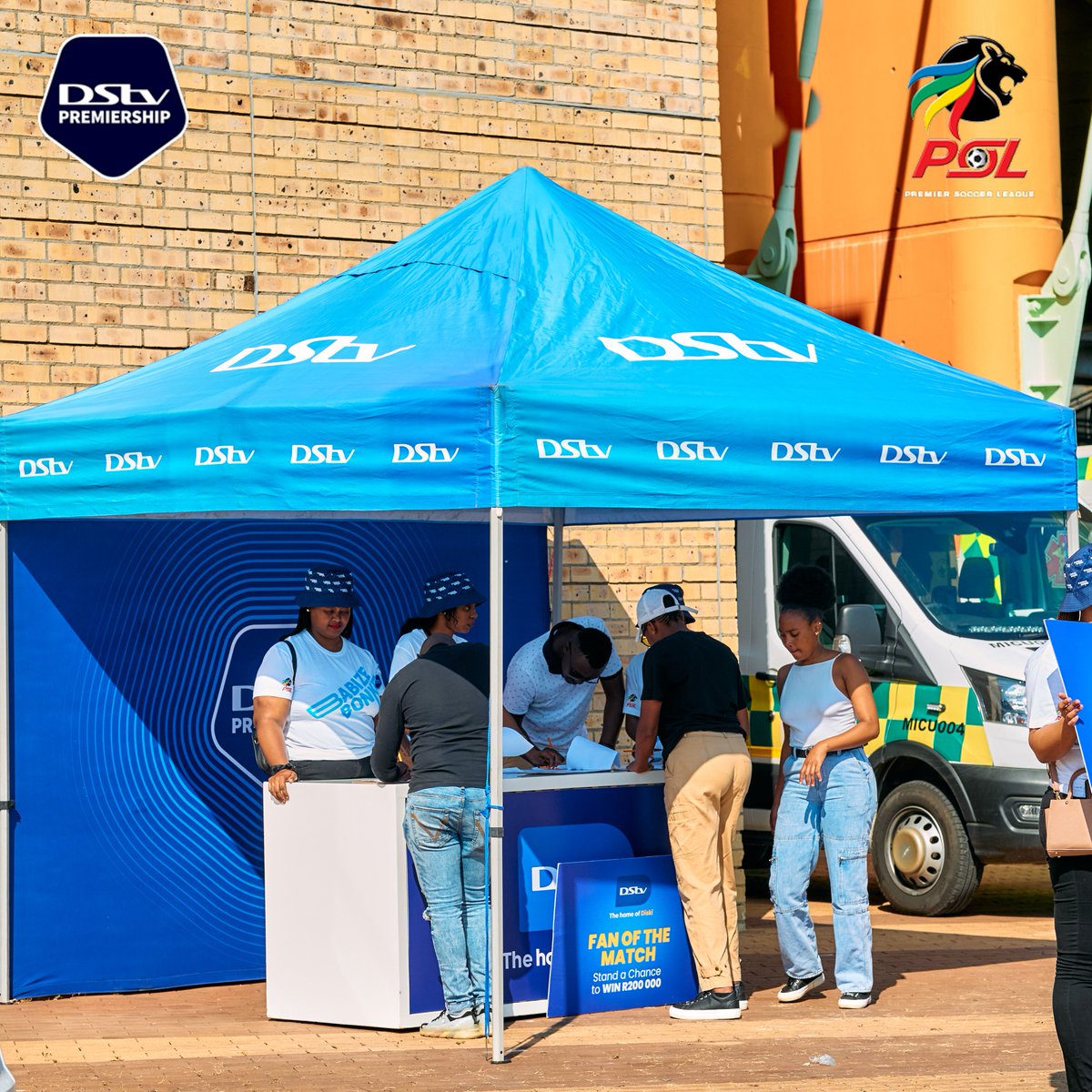 Sesiphakathi eMbombela Stadium where you could win R200 000 💰 Come over and sign up at our #AmaFanDayz activation zone ✍️