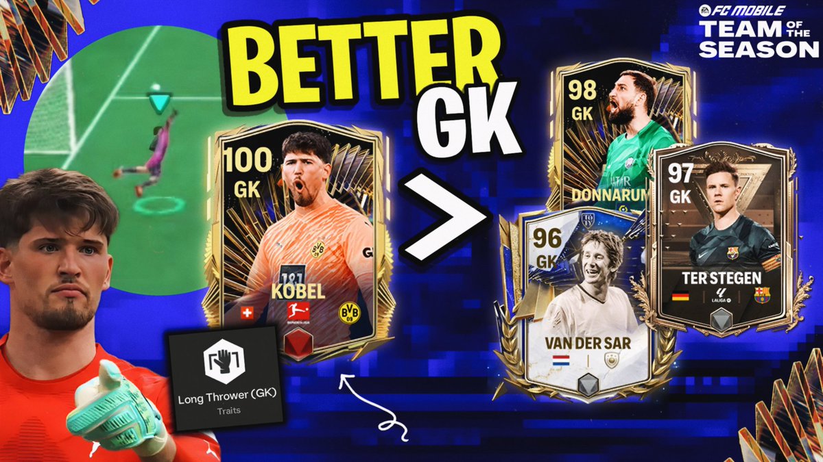 Van Der Sar 2.0!! TOTS Kobel Saves Everything for You in H2H || Best GK in FC Mobile #FCMobile New Video is OUT 🎦 youtu.be/2PPuR1ze4kM?si… @MariusMM06 @Nikolas7FC @tutiofifa RT APPRECIATED 🔄❤