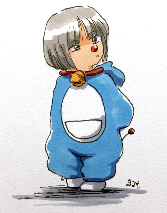 ノラえもん2016年と2024年…#ノラえもん 