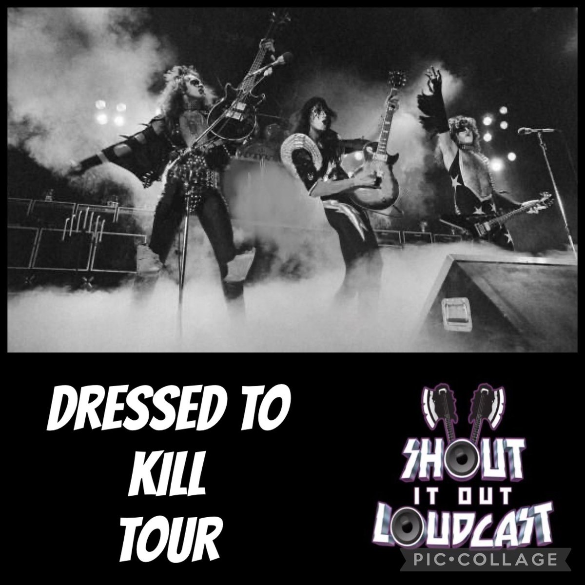 🚨NEW EPISODE! This week we review the 1975 @kiss Dressed To Kill tour! Legendary for being the source of Alive!, we break it all down! The costumes, the setlist and more! CHECK US OUT!👇🏻 shoutitoutloudcast.com/shout-it-out-l… @genesimmons @PaulStanleyLive @ace_frehley @RealPeterCriss