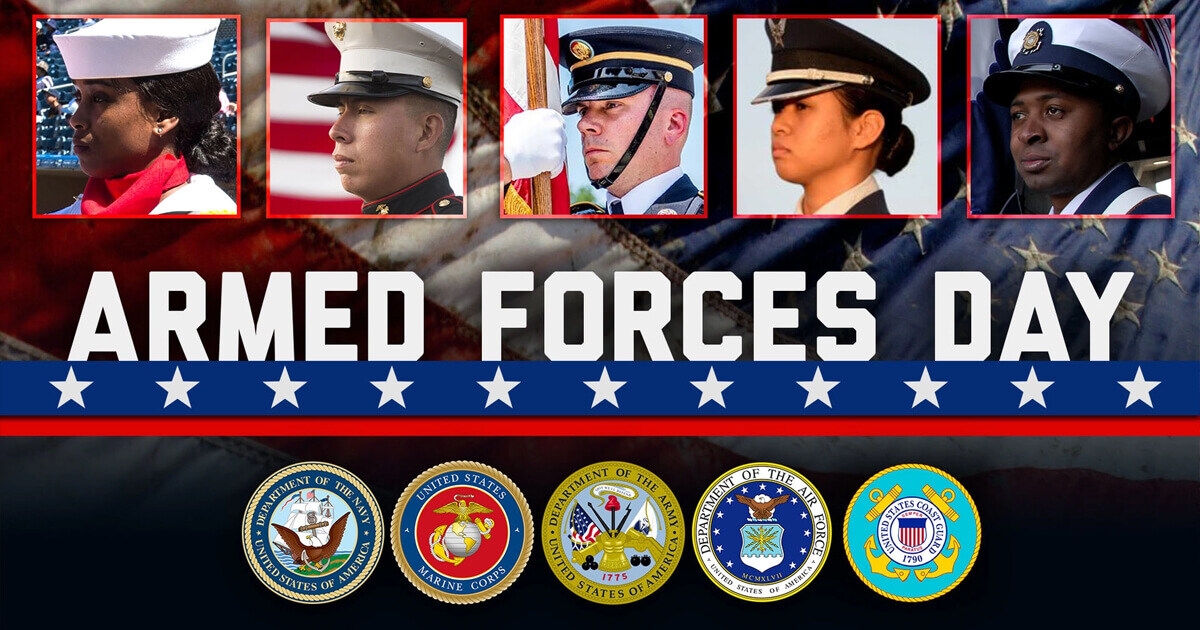 Today is Armed Forces Day, a holiday created for citizens to unite and honor our military heroes for their patriotic service in support of the United States of America. Learn more about the day, as well as appropriate ways to celebrate - hubs.ly/Q02wRqp-0