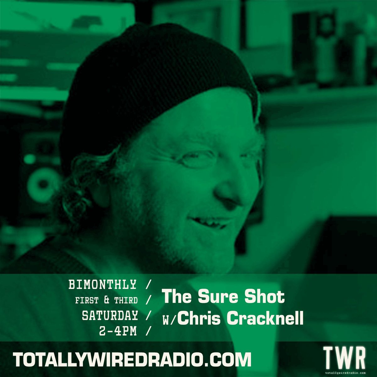 The Sure Shot w/ Chris Cracknell #startingsoon on #TotallyWiredRadio Listen @ Link in bio. - #MusicIsLife #London #Brighton - #Jazz #Electronica #Eclectic #HipHop #Ambient