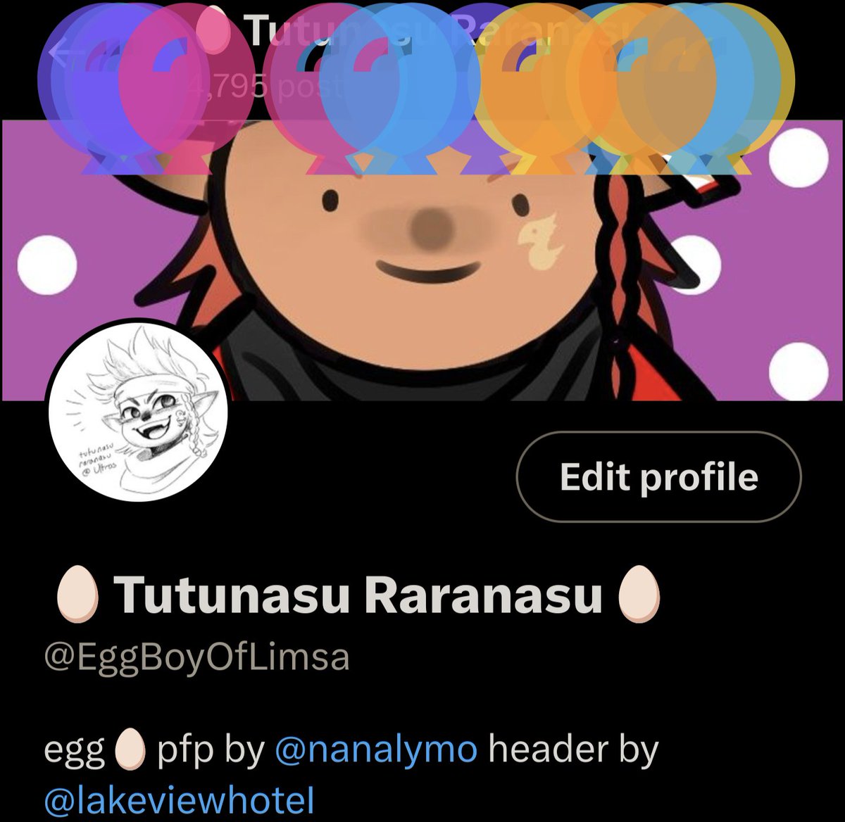 Lmao the balloons didn't work