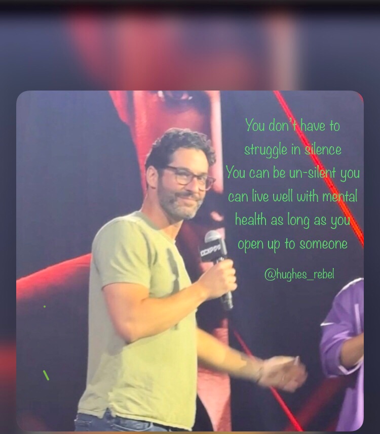 Day 18 #MentalHealthAwarenessMonth #Green💚 #TomEllis #MentalHealthMatters be un-silent be kind to others be kind to yourself talking to the right person helps