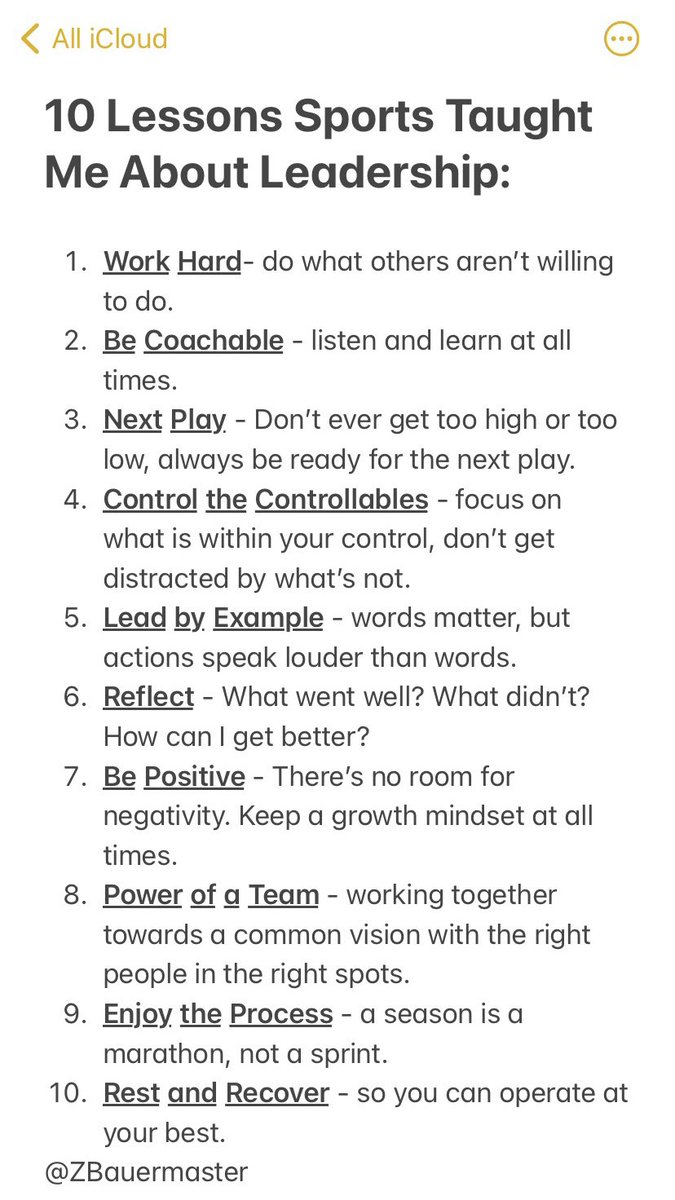 Sports are great. 

10 Lessons Sports Taught Me About Leadership👇🏻