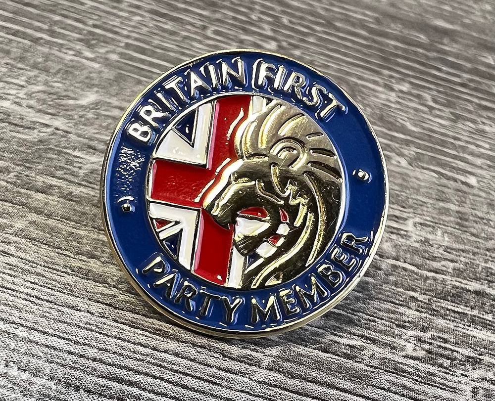 HAVE YOU GOT YOUR PARTY MEMBER BADGE? Join now and you will receive your membership pack within a few days. Join here: 👉 britainfirst.org/join