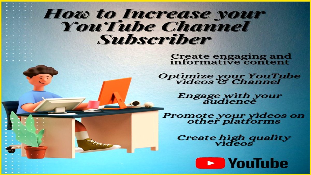 👉 How to Increase your YouTube Channel Subscriber
👉 rb.gy/sm12ix
#youtubechannelcreate, #youtubechannel, #youtube, #youtubevideoseo, #youtubeseo, #videoseo, #videopromotion, #youtubepromotion, #subscribers, #yt, #playlistseo, #videoediting, #youtubestrategy,