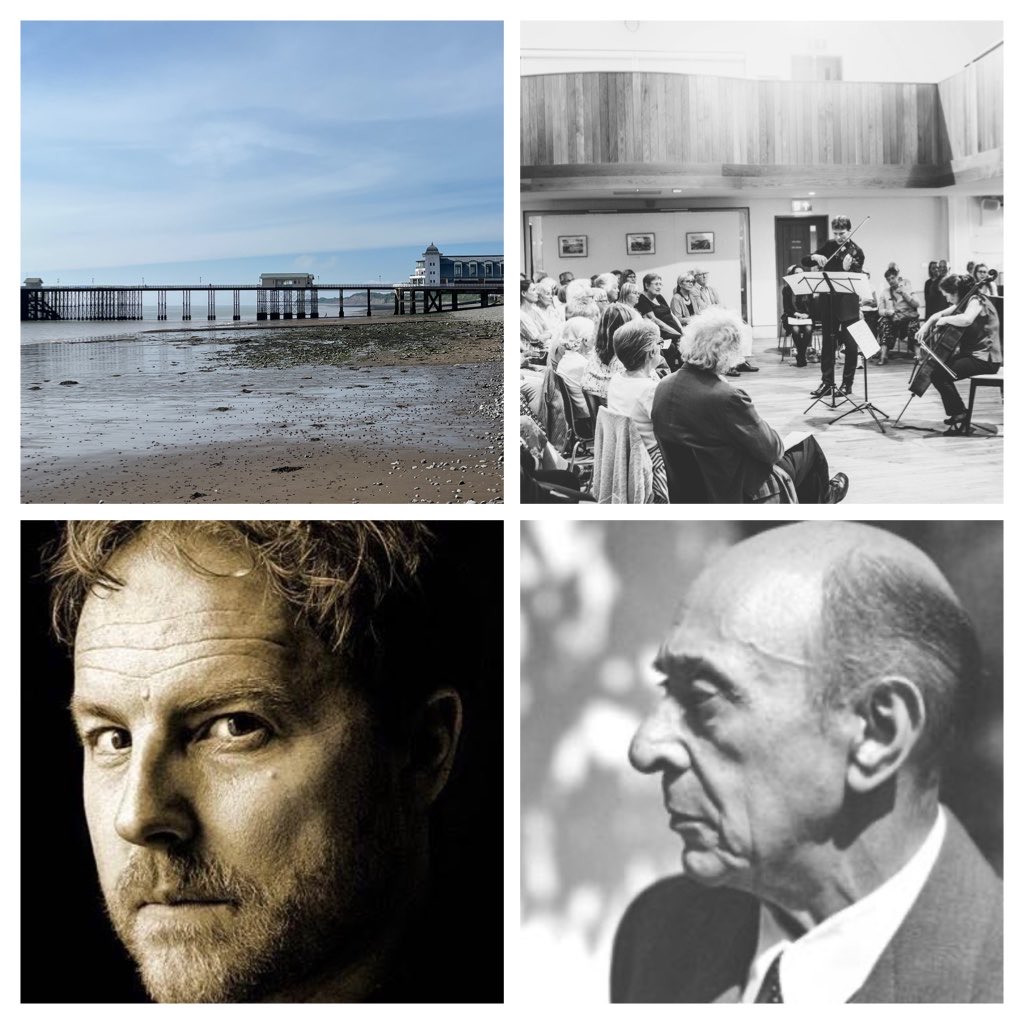 The festival finale on 30th June 8pm includes Schoenberg ‘Ode to Napoleon’ narrated by Samuel West. Celebrating the Penarth Chamber Music Festival 10th anniversary and Schoenberg’s 150th! It’s a fabulous piece! penarthchambermusicfestival.org.uk