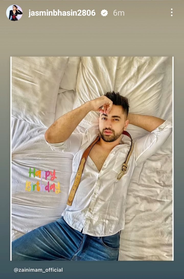 Nishi95388419's tweet photo. Happiest Birthday 🎂❤
@zainimam01 
May all ur dream come true 🤞🏻
God bless u ❤ keep shining 🔥 #ZainImam 
@jasminbhasin #JasminBhasin #ZaiMin
#Yuvle #Jasminians https://t.co/gXqorrCnx6