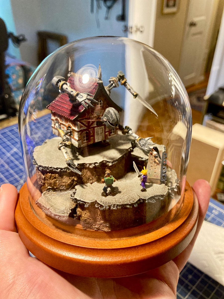 skyburkson's tweet photo. Hell House Skirmish
made from paper https://t.co/Kk0I0o8g9D