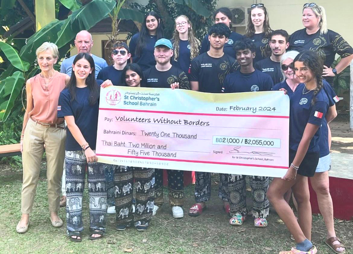 KIND-HEARTED students of a private school in Bahrain have raised BD21,000 to support underprivileged children in villages across Northern Thailand. Read more: gdnonline.com/Details/1312694 #gdnonline #gdnmedia