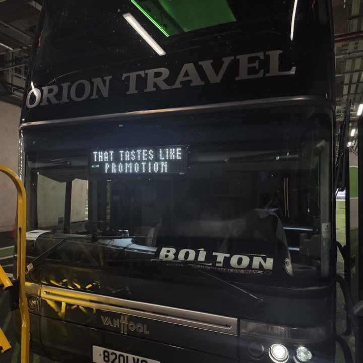 YouTuber Thogden has paid for a coach full of Bolton fans to get down to Wembley today, for the League 1 play off final. Fair play to him! 👏 #BWFC