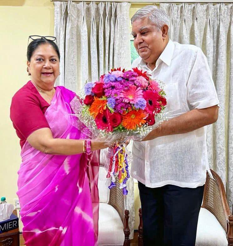 सरल व सहज व्यक्तित्व के धनी, भारत के उप-राष्ट्रपति आदरणीय श्री जगदीप धनखड़ जी को जन्मदिन की हार्दिक बधाई एवं शुभकामनाएं। प्रभु श्री राम जी से प्रार्थना है कि आप दीर्घायु हों।