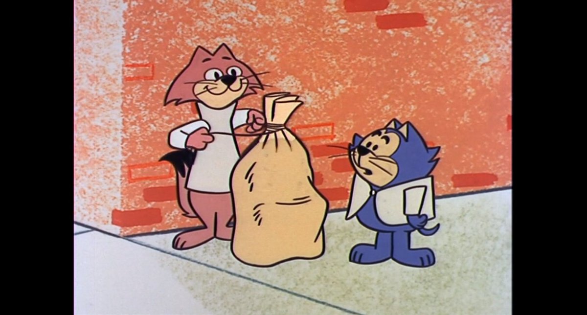 Day 599

A real sack of money, nothing suspicious about it

#TopCat #BennyTheBall #ChooChoo