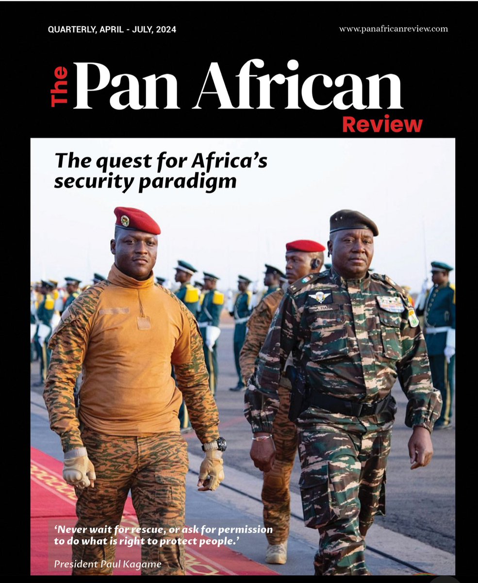 Greetings to our readers all over #Africa! 

We are pleased to announce that the 8th edition of The Panafrican Review Magazine 'The Quest for Africa's Security Paradigm' is out.

Inside we ask: 

Is there a framework for Africa’s collective security ? What values underpin