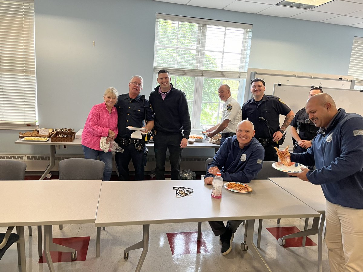 Thank you to the Village management and Board for providing lunch during police week.