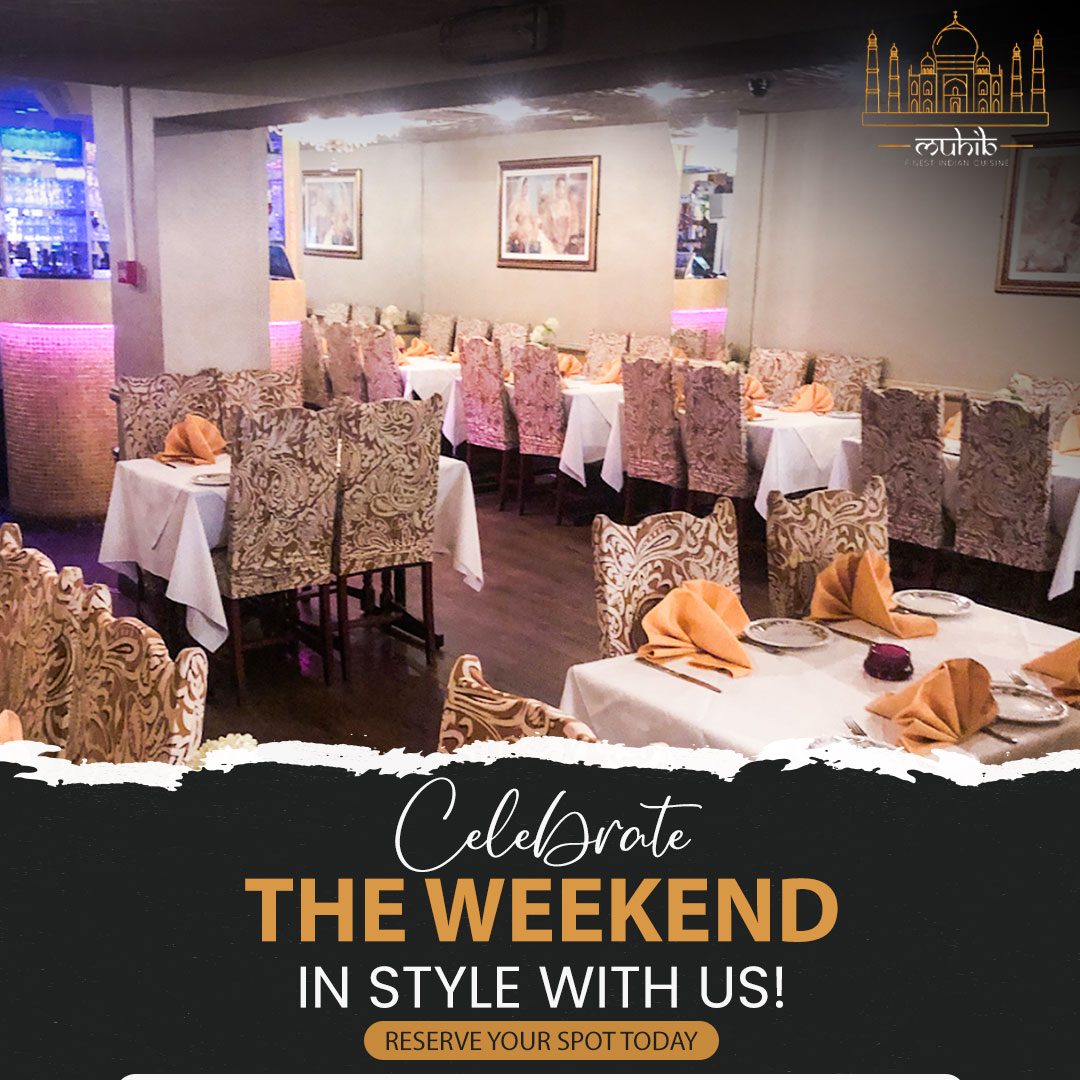 Ready to celebrate the #weekend in style? 🎊 
Secure your spot now and indulge in the best #DiningExperience around! 🍴        

🏠 73 Brick Lane, London E1 6RL
📞 02072 477122
🌎 muhibindiancuisine.com

#MuhibLondon #FestiveDining #DineWithUs #WeekendCelebration #BrickLaneEats