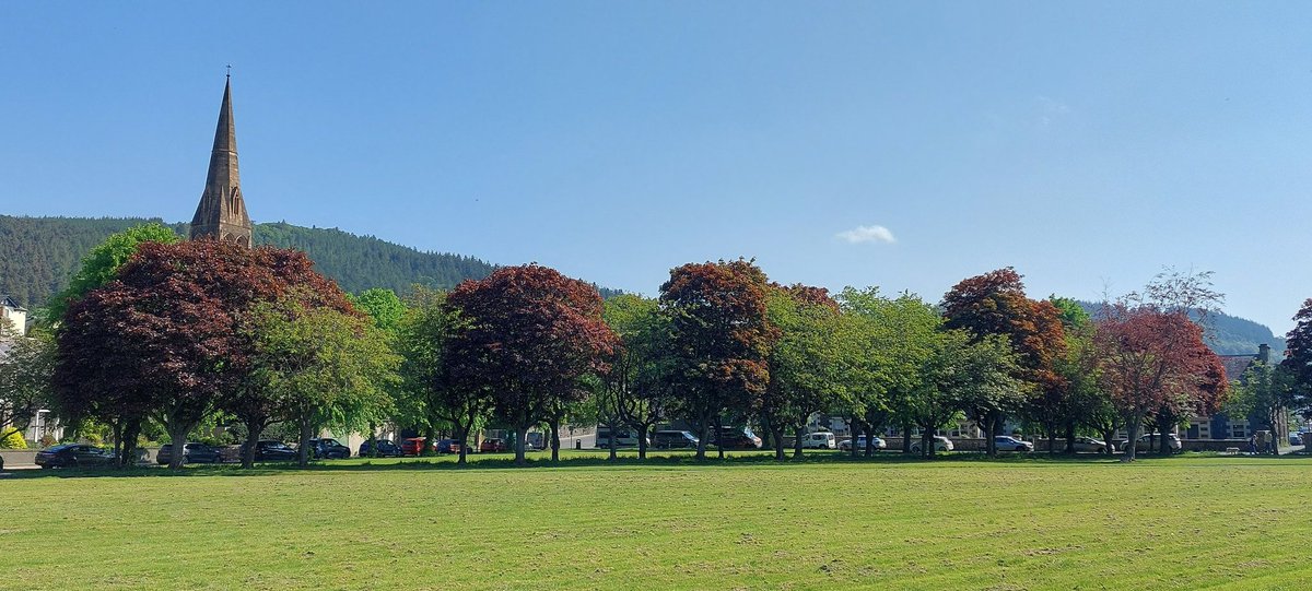 Afternoon from beautiful Peebles in the Scottish Borders. #Peebles #RiverTweed #Tweed #Scotland