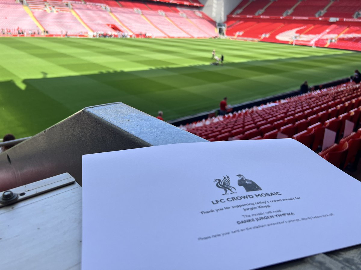 🔴 🇩🇪 Jurgen’s mosaic for tomorrow is absolutely sensational.