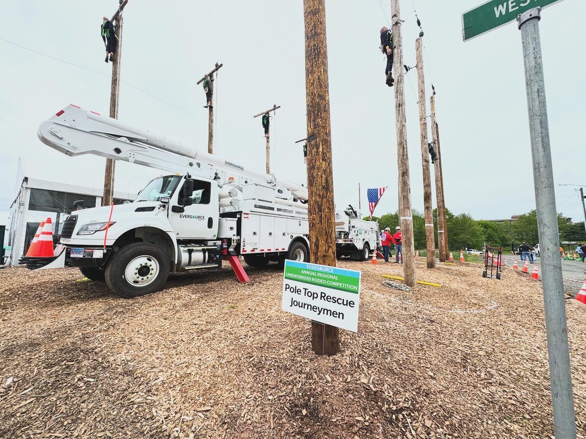 “Today, you have a unique opportunity to perform your work in front of the people that mean the most to you. -Steve Sullivan, President of Connecticut Electric Operations as he welcomed friends, family and colleagues to the rodeo 

Good luck, everyone and yeehaw! 🤠